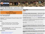 Virtual World Blender Conference